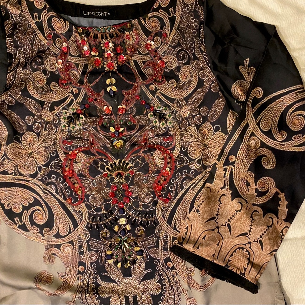 New Limelight Pakistani Kurta Top and Dupatta